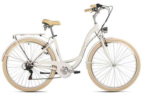 Damen citybike 6 vit - damen,