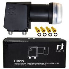 Inverto Black Ultra Twin LNB High Gain Full HDTV 3D 4K 2 Teilnehmer Digital 2er