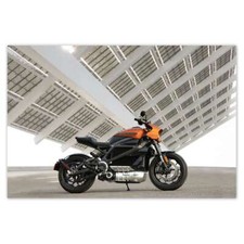 Poster WandTattoo Sticker Aufkleber Harley Davidson Motorrad Nr. H5081_PLNS