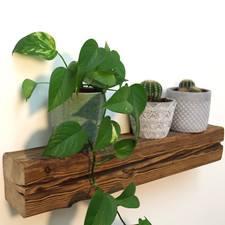 Wandregal Altholz Balken