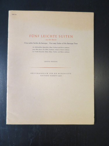 Fünf leichte suiten aus - fÜnf,
