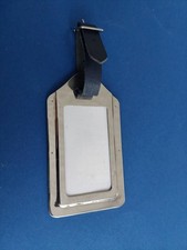 seltener , versilberter KOFFER ANHÄNGER