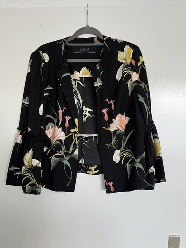 Zara jacke blumen m - zara,