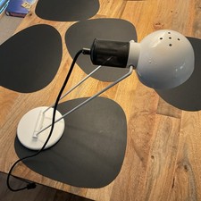 space age tischlampe Weiß