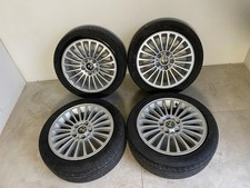 BMW E46 4x 17 Zoll Alufelgen Felgen Silber Styling 73 7JX17 36116753816