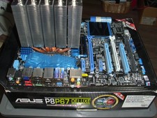 ASUS P8P67 Deluxe Rev.3.0 Intel P67 Mainboard ATX Sockel Intel Core