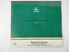 John Deere Historische Traktoren Kalender komplett ca. 1960 H-27671