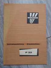 Welger Ballenwerfer P22 Anleitung und Ersatzteilliste