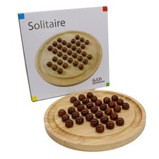 GICO Holz Solitär Spiel -