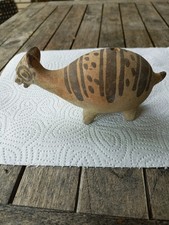 Original Präkolumbische Artefakt,Lama Figur aus Keramik Inka ode Moche Kultur