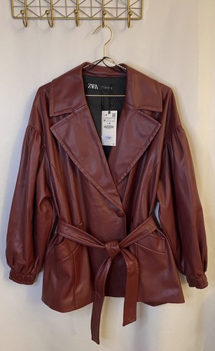 Neu zara leder optik - gr.m,