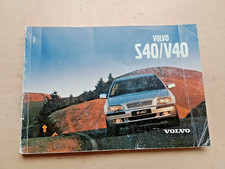 Volvo S40 V40  2001 Betriebsanleitung  Handbuch  Bedienungsanleitung