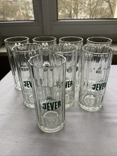 8x Jever Bier Glas Krug