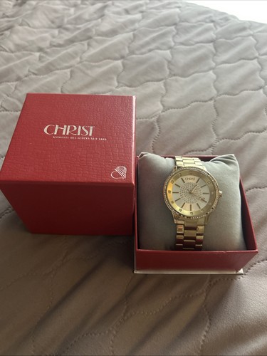 Christ damen armbanduhr gold - christ,