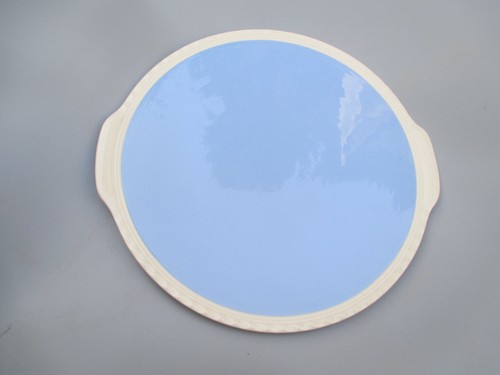 Kuchenplatte hellblau mit