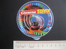 Carrera STRAX Spielzeug Sticker Aufkleber Reklame Werbung 