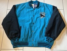 Vintage San Jose Sharks College Jacke L NoRetro Competitor NHL 