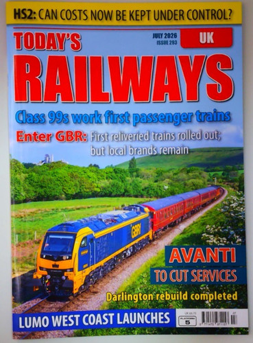 Today railways magazin juli - railways,