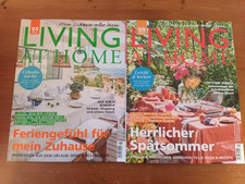 LIVING AT HOME September 2025 Ausgabe-Nrn. 8 + 9-2025, Magazin Zeitschrift