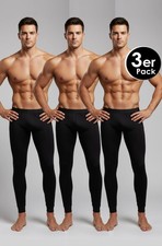 3er Pack Herren Lange