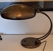 Lampe Eugen Hillebrand Bauhaus Zweier-Gelenk! Messing Honsel Seltene Version!