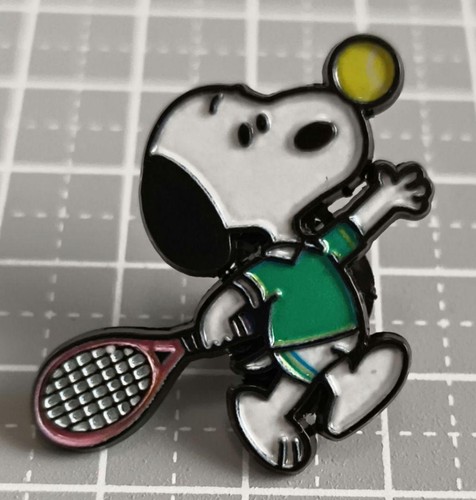 Snoopy tennis pin anstecker - snoopy,