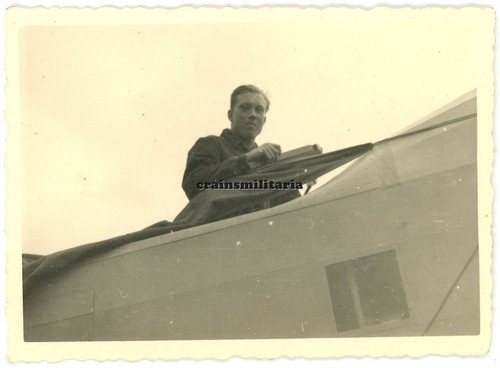 Orig foto bergung - orig., focke-wulf
