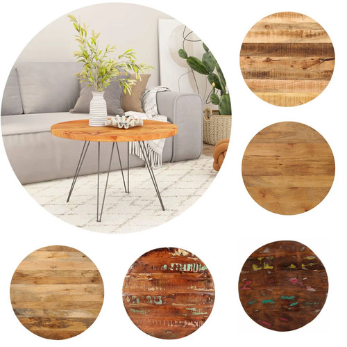 Tischplatte rund holzplatte - tischplatte,