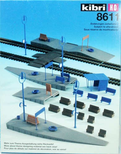 Kibri 8611 bahnsteig - 8611,