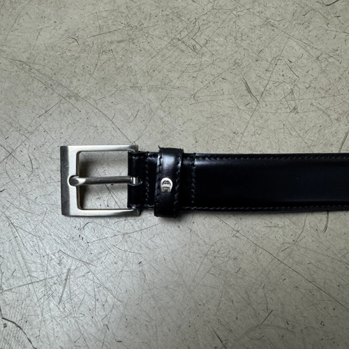 Aigner leder gürtel - leder, schwarz