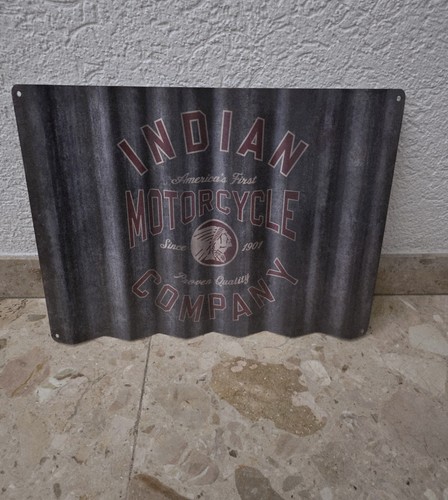 Blechschild indian motorcycle - indian,