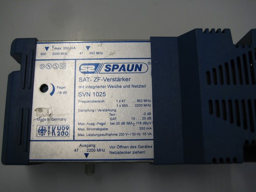 Spaun sat verstärker - zf,