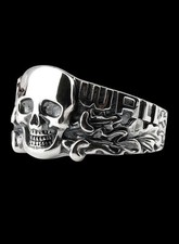 🌟West Wall Ring,Totenkopf,Militaria Sammleranfertigung,925 Silber🌟WUNSCHGRÖSSE