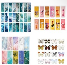 Set Of 4 Magnetic Bookmarks