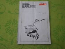 Ersatzteilliste Hakorette 5008 Ilo L152  Motor Original Hako Hausdruckerei