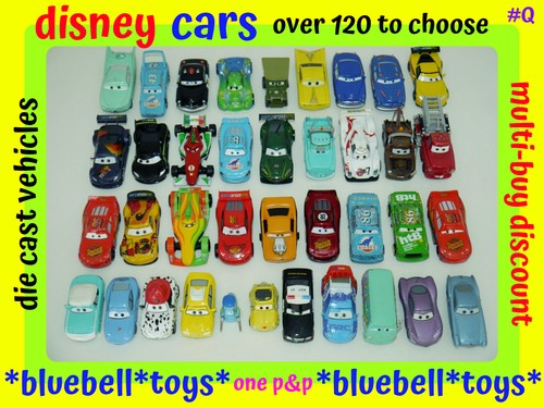 Disney pixar cars - die, cast