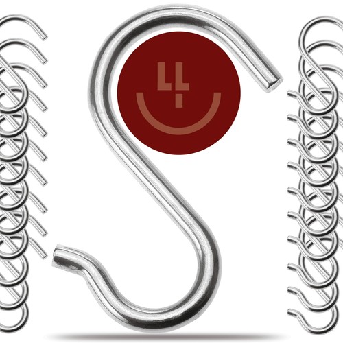 Stainless steel hooks - set, of