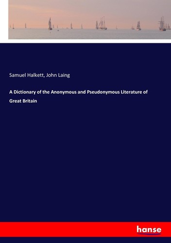 Dictionary the anonymous - of,