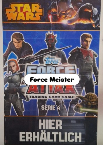 Force attax clone wars serie - force, 4
