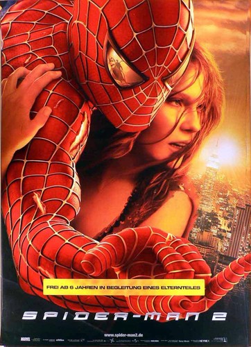 Spider man filmplakat a2 - -,