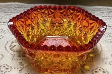 Vtg. Amberina Hobbs Brockunier