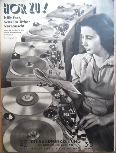 Hörzu 1949 programm - 1949,