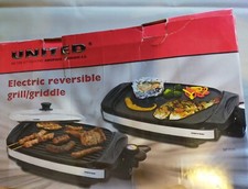 Elektrischer Wendegrill/Grillplatte, Tischgrill, mittlere Größe 