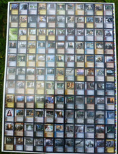 TCG 8 / Lord of the Rings Druckbogen / Uncut Sheet The Return of the King Rare