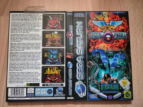 Digital pinball sega - pinball, saturn