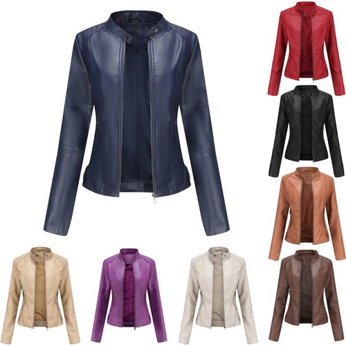 Lederjacke damen biker - lederjacke,