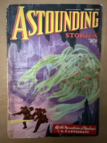 Astounding stories pulp - stories,