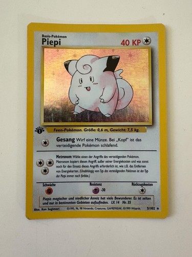 Pokemon karte piepi - pokemon, holo