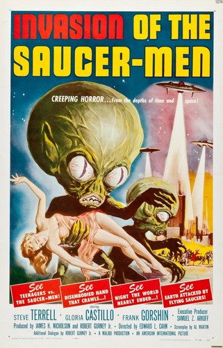 Invasion the saucer men - invasion, of
