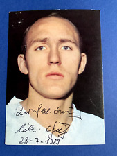 WILLI SCHULZ WM 1966 DFB ARAL66-Sammelkarte 10x15 Autogramm